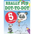 Really Fun Dot To Dot For 5 Year Olds: Fun, educational dot-to-dot puzzles for five year old children - Paperback