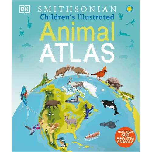 Children's Illustrated Animal Atlas - Hardcover