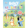Let's Stick!: Bluey Sticker Stories - Paperback