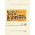 Vintage Lined Notebook Greetings from Hot Springs, Arkansas