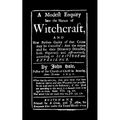 Modest Enquiry Into the Nature of Witchcraft - Paperback