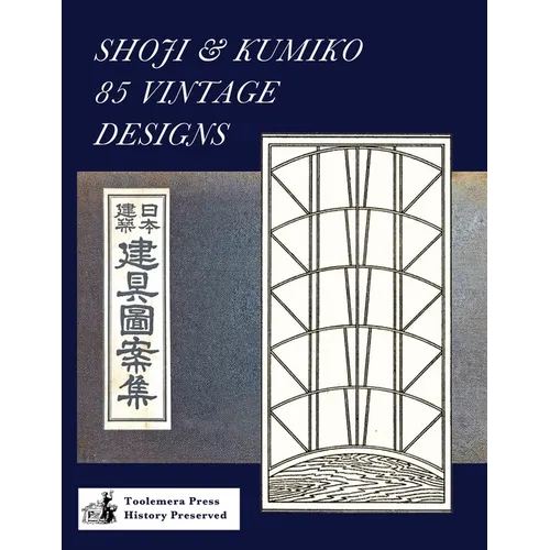 Shoji & Kumiko 85 Vintage Designs - Paperback