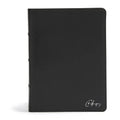 CSB Spurgeon Study Bible, Black Genuine Leather - Leather