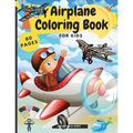 Airplane Coloring Book for Kids - Paperback