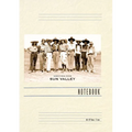 Vintage Lined Notebook Greetings from Sun Valley, Cowgirls - Paperback