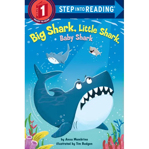 Big Shark, Little Shark, Baby Shark - Paperback