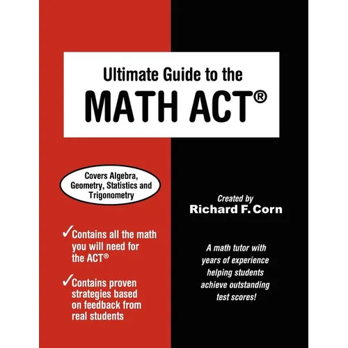 Ultimate Guide to the Math ACT - Paperback