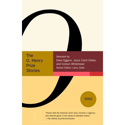 The O. Henry Prize Stories 2002 - Paperback
