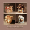 Uniquely Gifted: Gallery Style Gift Wrap & Guest Journal - Paperback