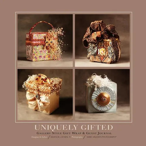 Uniquely Gifted: Gallery Style Gift Wrap & Guest Journal - Paperback