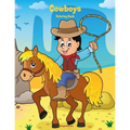 Cowboys Coloring Book 1 - Paperback