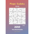 Mega Sudoku 16x16 - 200 Very Hard Puzzles vol.4 - Paperback