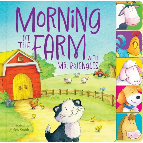 Morning at the Farm with Mr. Bojangles - Board Book