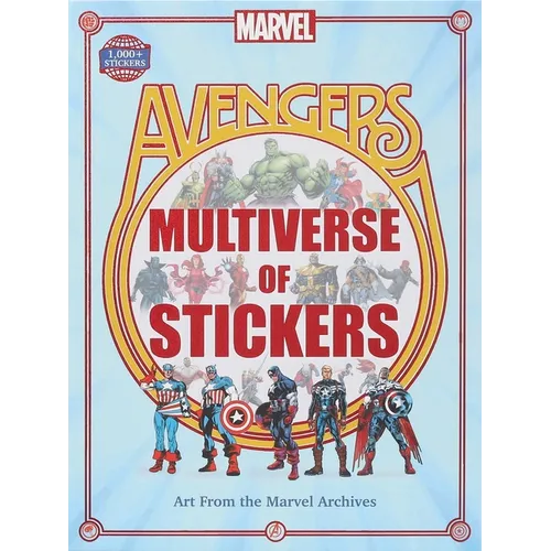 Marvel Avengers Multiverse of Stickers - Hardcover