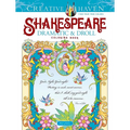Creative Haven Shakespeare Dramatic & Droll Coloring Book - Paperback