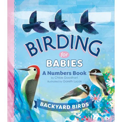 Birding for Babies: Backyard Birds: A Numbers Book - Board Book
