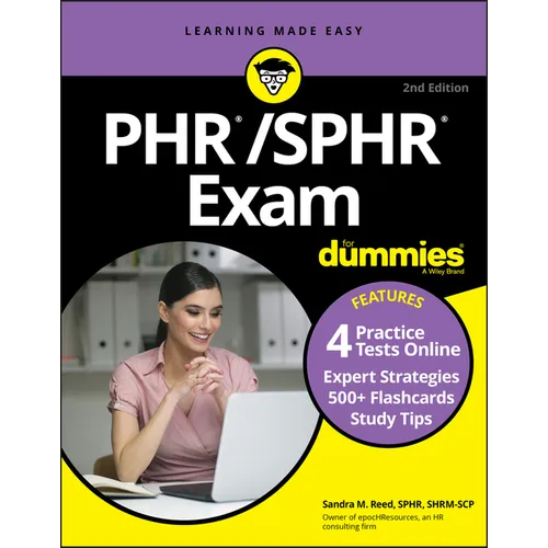 Phr/Sphr Exam for Dummies with Online Practice - Paperback