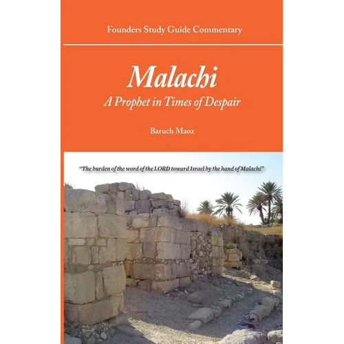 Founders Study Guide Commentary: Malachi - Paperback