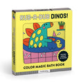 Rub-A-Dub Dinos! Color Magic Bath Book - Vinyl-bound