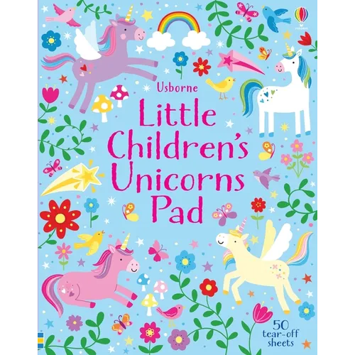 Little Children's Unicorns Pad - Paperback