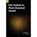 The Article in Post-Classical Greek - Paperback
