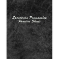 Spencerian Penmanship Practice Sheets: Handwriting Exercise Worksheets for Beginner and Advanced - Paperback