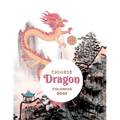 Chinese Dragon Coloring Book - Paperback