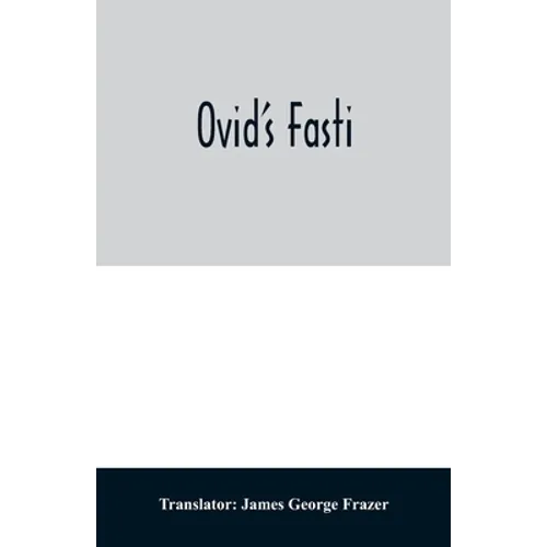 Ovid's Fasti - Paperback