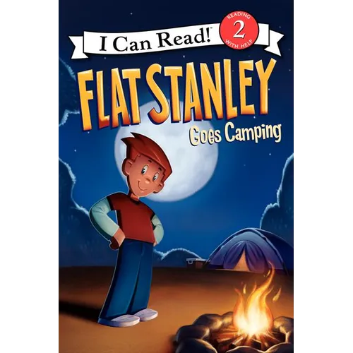 Flat Stanley Goes Camping - Hardcover
