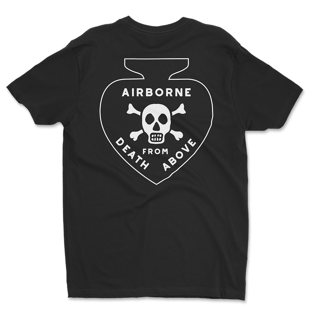 Vietnam Airborne Death Spade Athletic Shirt