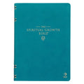 Nlt, the Spiritual Growth Bible (Faux Leather, Teal) - Imitation Leather