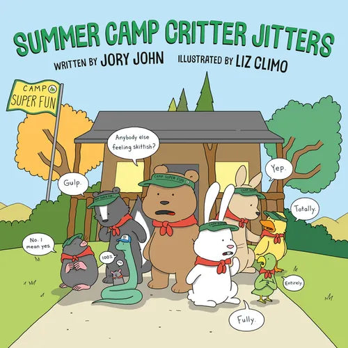 Summer Camp Critter Jitters - Hardcover