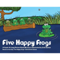 Five Happy Frogs: A Count-A-Long Picture Book - Paperback