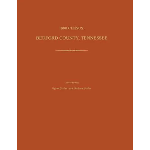 1880 Census: Bedford County, Tennessee