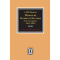1300 Missing Missouri Marriage Records from Newspapers, 1812-1853