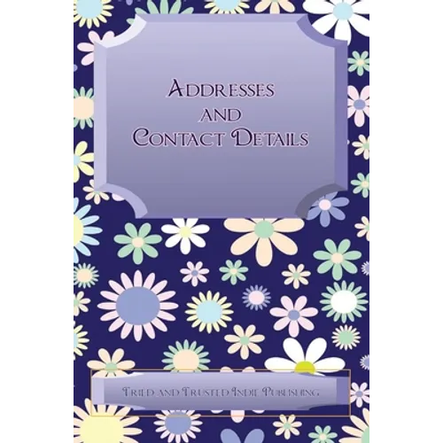 Addresses and Contact Details - Paperback