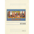 Vintage Lined Notebook Greetings from Chicago, Illinois - Paperback