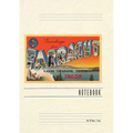 Vintage Lined Notebook Greetings from Farragut