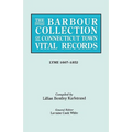 Barbour Collection of Connecticut Town Vital Records. Volume 24: Lyme 1667-1852