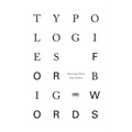 Typologies for Big Words - Paperback