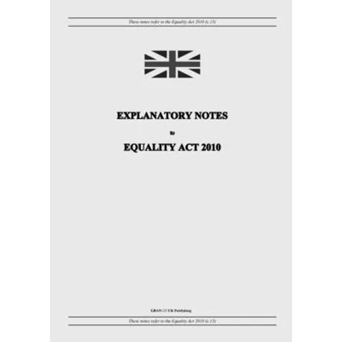 Explanatory Notes to Equality Act 2010