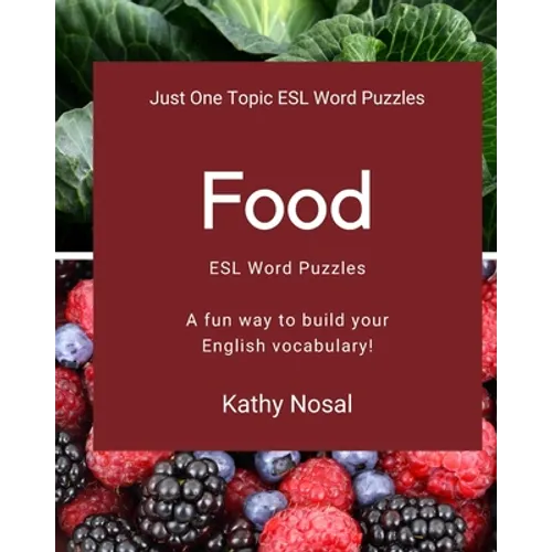 Food ESL Word Puzzles - Paperback