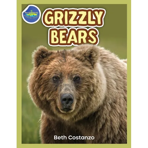 Grizzly Bear Activity Workbook ages 4-8 - Paperback