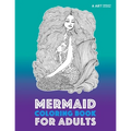 Mermaid Coloring Book For Adults - Paperback