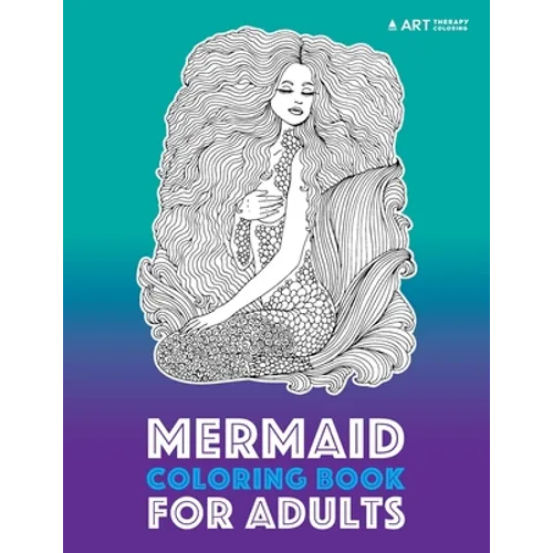 Mermaid Coloring Book For Adults - Paperback