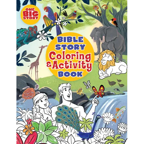 Bible Story Coloring and Activity Book - Paperback