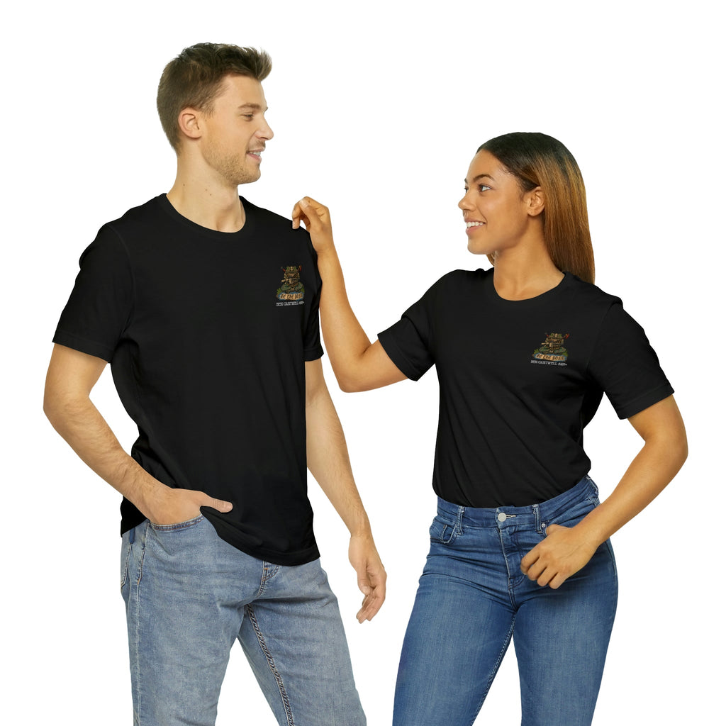 Be the Pond Frog with MK32 Grenade Launcher - Front Print - Short Sleeve Tee