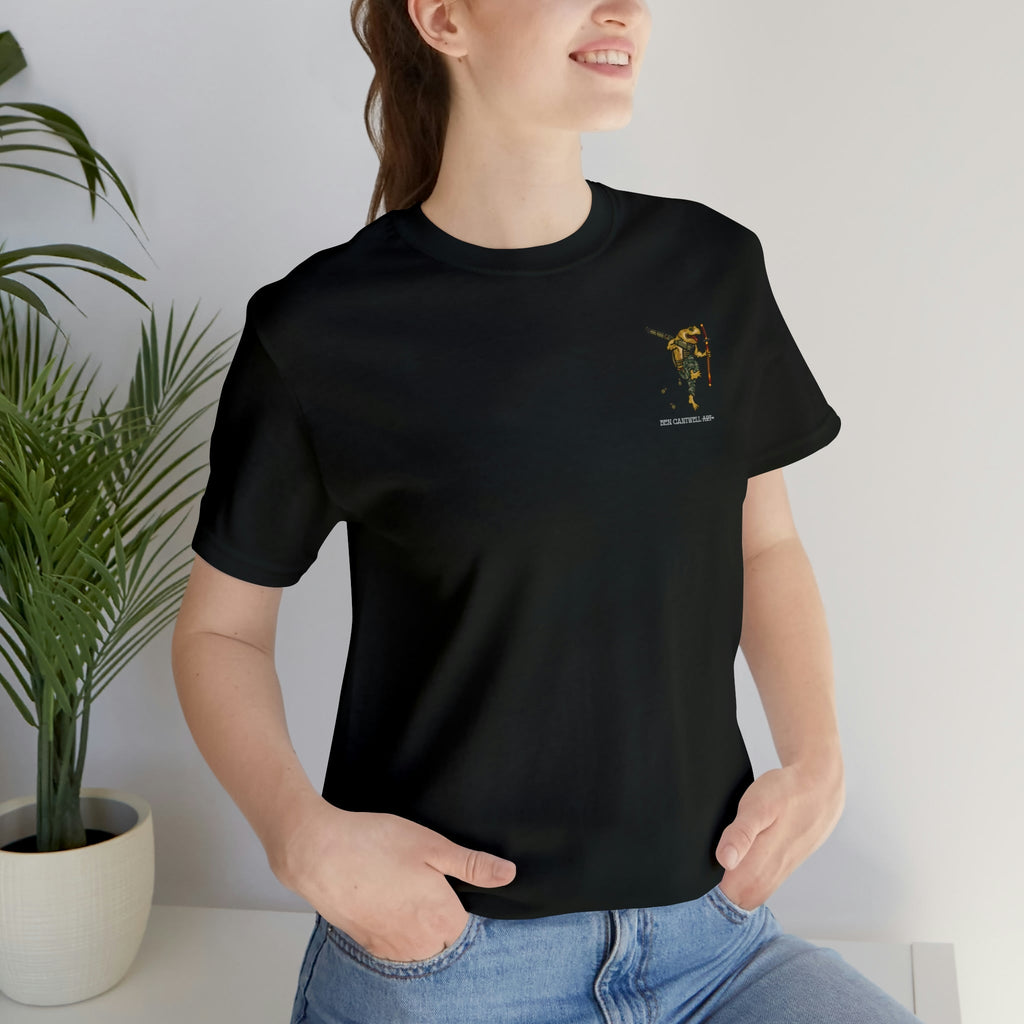 AT4 Rocket and Sword Frog - Front Print - Short Sleeve Tee