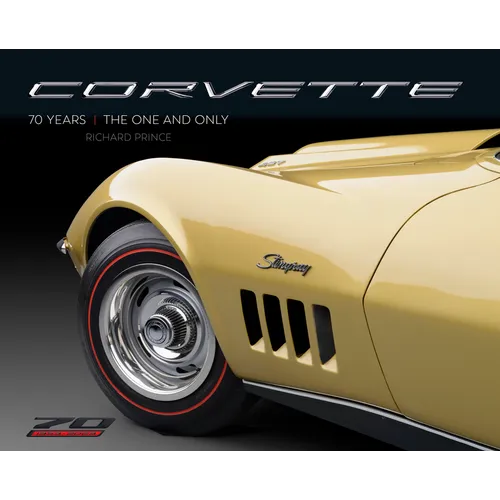 Corvette 70 Years: The One and Only - Hardcover