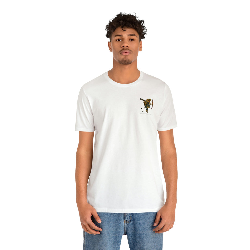 AT4 Rocket and Sword Frog - Front Print - Short Sleeve Tee